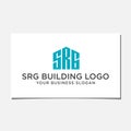 SRG BUILDING LOGO Royalty Free Stock Photo