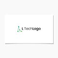 L TECH LOGO Royalty Free Stock Photo