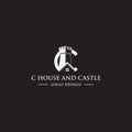 C HOUSE AND FORTRESS LOGO