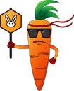 Character carrot and bunny pictures