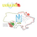 Ukrainian coat of arms.