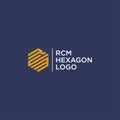 RCM LOGO DESIGN Royalty Free Stock Photo