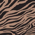 Abstract color zebra, tiger skin design. Animal skin texture seamless pattern. Royalty Free Stock Photo