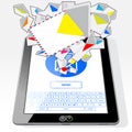 Tablet PC e-Mail Stream