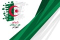 Translation: Fifth of July. Independence Day of Algeria.