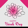 Vesak Day is a holy day for Buddhists. Happy Buddha Day