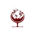World Wine Glass