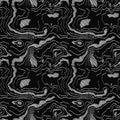 Wood grain black texture. Seamless wooden pattern. Abstract line background. Vector Royalty Free Stock Photo