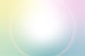 Print dreamy landscape lens flare in pink yellow aqua Royalty Free Stock Photo