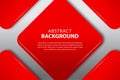 symmetrical rectangle red background abstract