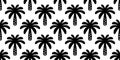 Palm tree vector icon coconut tree logo symbol plant sign tropical summer beach cartoon character illustration doodle clip art des Royalty Free Stock Photo