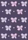 Adorable Charming Purple and Pink Lunaria Flower Wallpaper