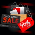 Bander design Shopping Black Friday