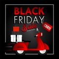 Bander design Shopping Black Friday