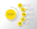 Connecting Steps business Infographic Template