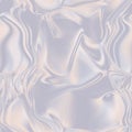 Mother of pearl abstract lilac flowing background. Mauve iridescent seamless pattern with wavy draped fabric pleats