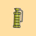 Stun grenade illustration