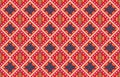 tribal ethnic themes geometric seamless background with a Peruvian american indigenous pattern.