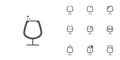 ten sets of snifter glass line icons. simple, line, silhouette and clean style Royalty Free Stock Photo