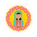 Our Lady of Guadalupe Vector Illustration Graphic