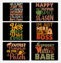 Holliday Season Halloween Day Graphic, Happy Pumpkin, Cutest Pumpkin Typography Lettering Design