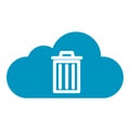 Cloud trash bin