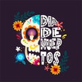 Print dia de muertos Royalty Free Stock Photo