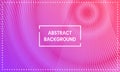 shining radial gradient with line pattern and frame. abstract, modern and colorful style. white, purple and pink Royalty Free Stock Photo