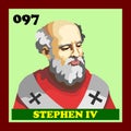 97th Catholic Church Pope Stephen IV
