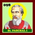 98th Catholic Church Pope Saint Paschal I