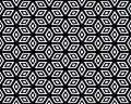 Rhombuses, seamless pattern