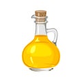 Oil bottle icon. Vector cartoon flat illustration. Royalty Free Stock Photo