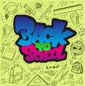 Back to school poster design