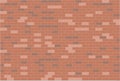 red brick wall may used as background Royalty Free Stock Photo