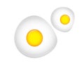 Fry egg yolk vector eps Print food breakfast images healthy