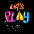 Let`s play hand lettering.