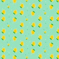 Pattern seamless mango fruit vector design Royalty Free Stock Photo