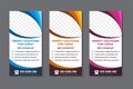 abstract geometric banner template for universal business promotion