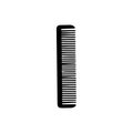 Comb and scissors icon. Scissors hairbrush vector illustration, Hair combs Royalty Free Stock Photo