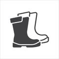 Safety footwear sign icon. Safety shoes icon Royalty Free Stock Photo