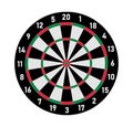 Dartboard Target Illustration, Bullseye Shop Target