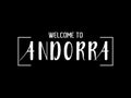 Welcome To Andorra Country Name Stylish Text Typography