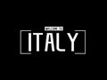 Welcome To Italy Country Name Stylish Text Typography