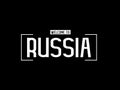 Welcome To Russia Country Name Stylish Text Typography