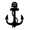 Admiralty Anchor Silhouette, Boat Vessel Anchor