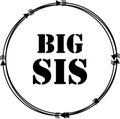 BIG SIS jpg image with svg vector cut file for cricut and silhouette