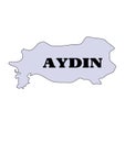 Discover Ayd?n Province\'s Regions with a Clear Vector Map