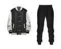 Jacket and tracksuit bottom Royalty Free Stock Photo