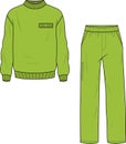 TRACK SUIT HOODIE AND JOGGERS SET FOR MEN AND BOYS SPORTS WEAR VECTOR