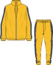 TRACK SUIT HOODIE AND JOGGERS SET FOR MEN AND BOYS SPORTS WEAR VECTOR